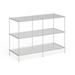 SEI Furniture Grant Mirrored Console Table with Shelves
