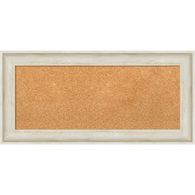 Regal Birch Cream Framed Cork Bulletin Memo Board