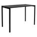 60" Wide Writing Desk in Black or White