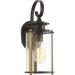 Squire Collection One-Light Small Wall Lantern - 14.500" x 10.000" x 8.250"