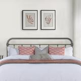 Hillsdale Furniture Kirkland Metal Headboard, Aged Pewter