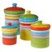 Certified International Mariachi Collection 4 piece Canister Set
