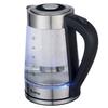 1500W Electric Kettle with SpeedBoil Tech, 1.8 Liter Cordless with LED Light, Blue Glass