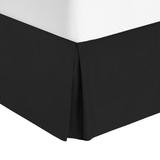 Nestl Luxury Pleated Full Size 14 inch Drop Bed Skirt