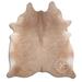 Cowhide Area Rugs NATURAL HAIR ON COWHIDE DARK CHAMPAGNE 2 - 3 M GRADE B size ( 22 - 32 sqft ) - Big