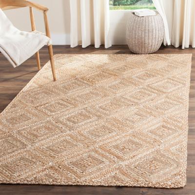 SAFAVIEH Handmade Natural Fiber Astri Diamond Jute Rug