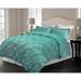 Floral Pintuck 3-piece Duvet Cover Set