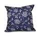 Traditional Floral Print 26-inch Throw Pillow