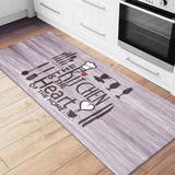 World Rug Gallery 'Kitchen is the Heart of the Home' Anti-fatigue Mat