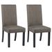 Coaster Furniture Hubbard Charcoal Upholstered Side Chairs (Set of 2)