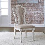 Magnolia Manor Splat Back Upholstered Side Chair (Set of 2)