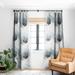 1-piece Blackout Neutral Marble Geometry Made-to-Order Curtain Panel