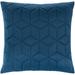 The Curated Nomad Sawyer Velvet Geometric 22-inch Throw Pillow Cover
