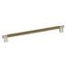 Esquire 12-5/8 in (320 mm) Center-to-Center Polished Nickel/Golden Champagne Cabinet Pull