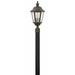 Hinkley Edgewater 3-Light Outdoor Post Mount in Oil Rubbed Bronze