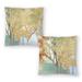 Yearning For II and Yearning For III - Set of 2 Decorative Pillows