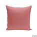Square 20-inch Hexagonal Geometric Decorative Throw Pillow