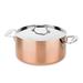 2-handle Stainless Steel Casserole w/Lid (Multiple Sizes Available)