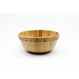 Bamboo Two-Tone Salad Bowl, 10"