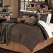 Paseo Road by HiEnd Accents Caldwell Faux Leather Comforter Set, 5PC