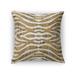 TIGER BENGAL BROWN Indoor-Outdoor Pillow By Kavka Designs