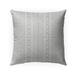 GREY YUMA Indoor|Outdoor Pillow By Kavka Designs - 18X18