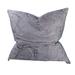 A&B Home Gray and Gold 22-inch Marble Throw Pillow