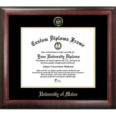 University of Maine 11w x 8.5h Gold Embossed Diploma Frame