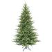 Puleo International 7.5 ft' Pre-Lit Alberta Spruce Artificial Christmas Tree