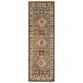 Handmade Kazak Wool Runner (India) - 2'6 x 8'