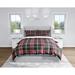 TARTAN BLACK AND RED Duvet Cover By Kavka Designs