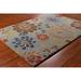 Artist's Loom Hand-tufted Transitional Floral Wool Rug