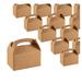 24 Treat Boxes Paper Party Favor Gift Goodie Container Brown Kraft 6 x 3.3 x 3.6