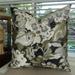 Thomas Collection Floral Gray Black Taupe Designer Floral Throw Pillow, Handmade in USA