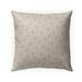 Little Bud Sand Indoor|Outdoor Pillow By Kavka Designs