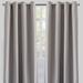 Rodeo Home Logic Solid Black Out Curtains (Set of 2) - 54" x 84"