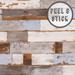 Transform Distressed Wood Peel and Stick Wallpaper