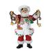 Kurt Adler 12-Inch Fabriché Christmas Chef Santa