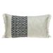 Parkland Collection Bianca Transitional White Throw Pillow