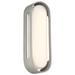 George Kovacs Floating Oval Silver And Etched Opal Glass LED Bracket