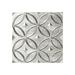 FASÄDE Rings 4-foot x 8-foot PVC Wall Panel in Crosshatch Silver