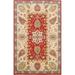 Vegetable Dye Floral Traditional Kazak Oriental Area Rug Wool Handmade - 6'4" x 9'5"