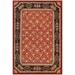 Boho Chic Ziegler Laronda Rust Black Hand-knotted Wool Rug - 9'2" x 12'0"