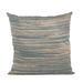 Plutus Blue Shower Stripe Luxury Throw Pillow