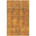 ECARPETGALLERY Hand-knotted Color Transition Brown, Orange Wool Rug - 6'0 x 9'3