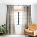 1-piece Blackout Retro Wave Made-to-Order Curtain Panel
