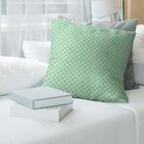 Reverse Geometric Ombre Pattern Throw Pillow