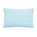 Ticking Stripe 14 x 22 Cotton Pillow