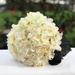 Enova Home Blush Artificial Silk Hydrangea Fake Flowers Bouquets Set of 3 for Home Office Wedding Decoration