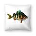 Bass Fish 2 - Decorative Throw Pillow